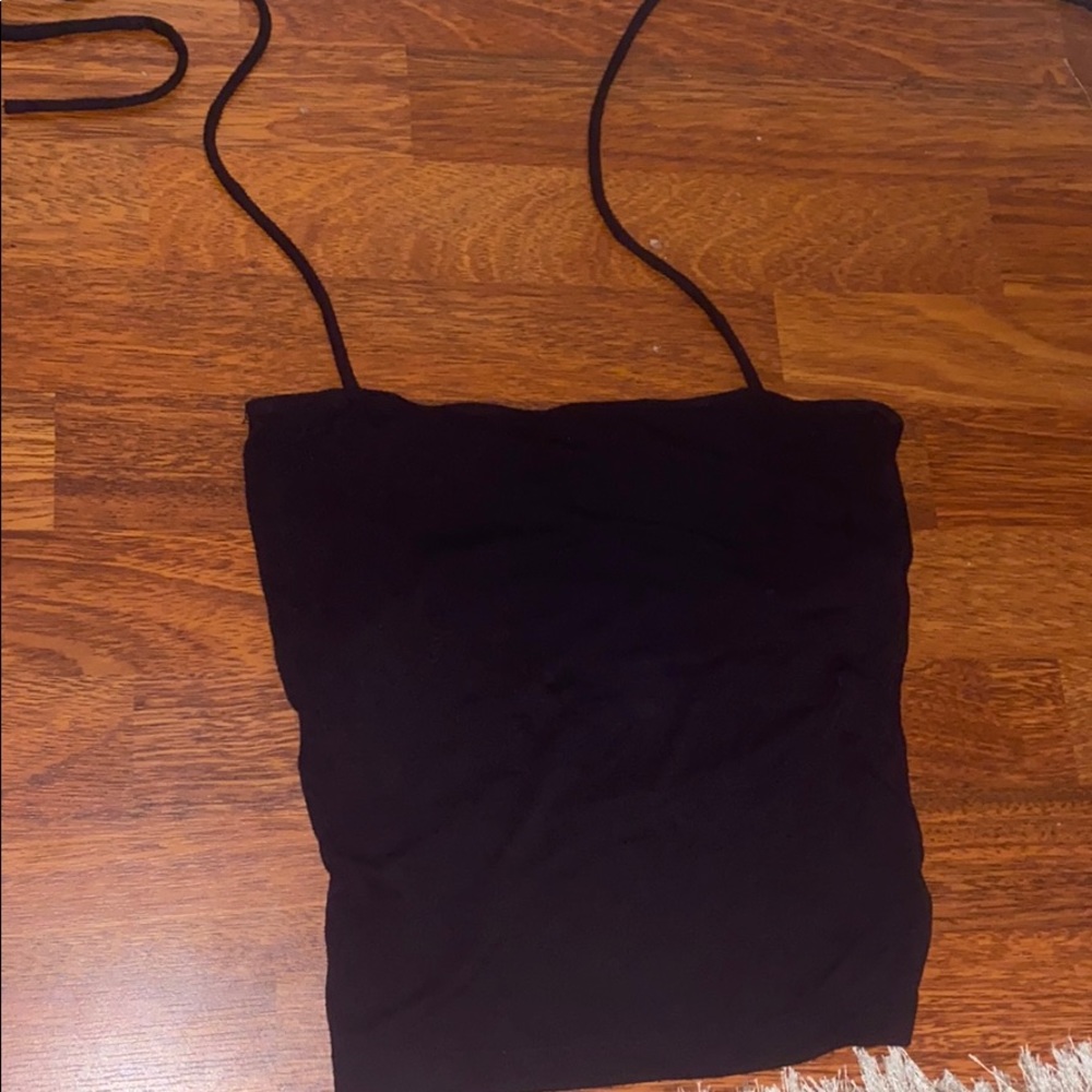 Strapless top